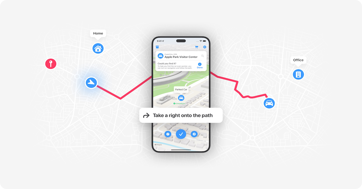 Find My Car Never where your car is parked